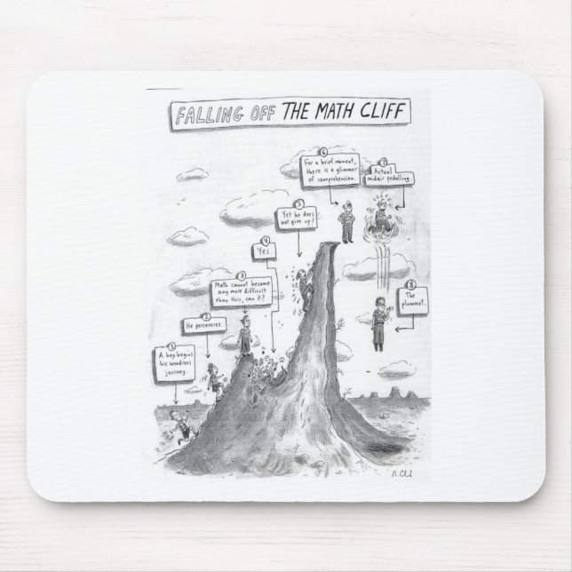 Mousepad O processo da matemática (Frente)