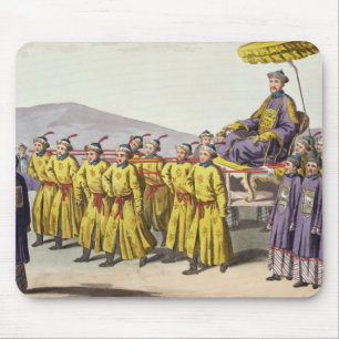 Mousepad O pulmão de Ch'ien do imperador levou dentro