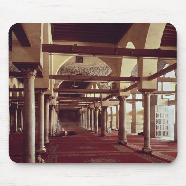 Mousepad O Qibla Liwan da mesquita do al-Azhar (Frente)