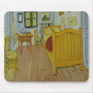 Mousepad O quarto de Vincent van Gogh