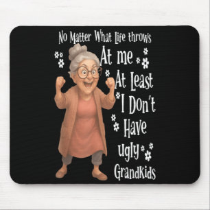 Mousepad o que a vida me atira pelo menos não sou feio