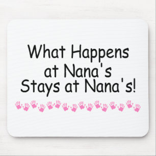 Mousepad O que acontece em estadas de Nanas em Nanas
