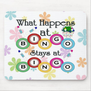 Mousepad O que acontece no Bingo