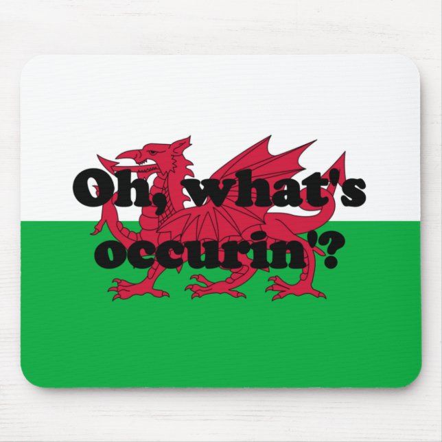 Mousepad O que está acontecendo? (Frente)