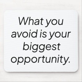 Mousepad O que você evita?