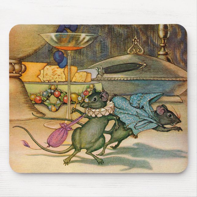 Mousepad O Rato da Cidade e o Rato do País (Frente)