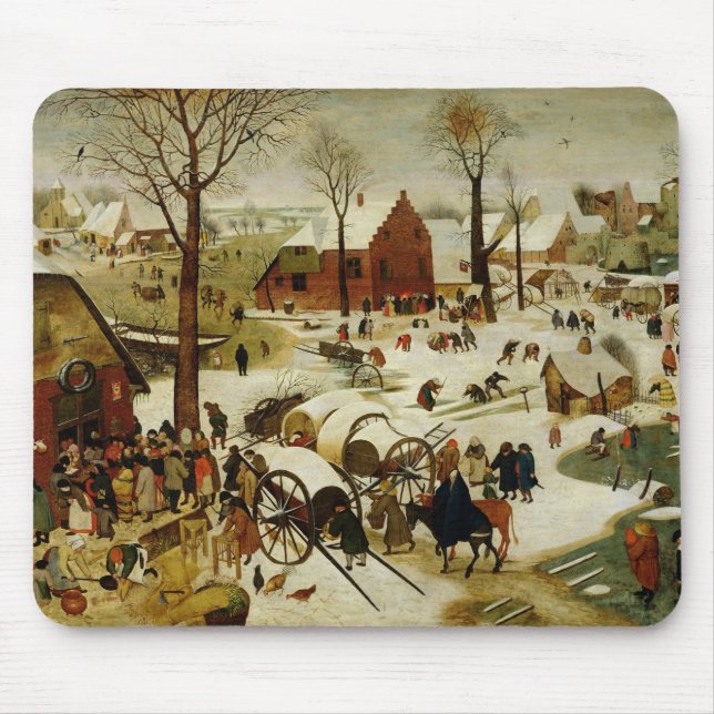 Mousepad O recenseamento em Bethlehem (Frente)