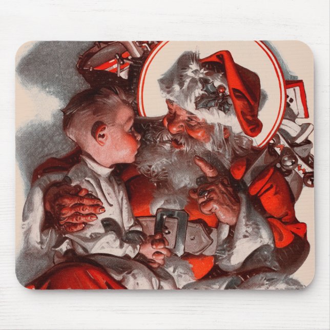 Mousepad O regaço do papai noel (Frente)