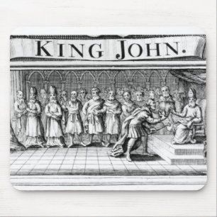 Mousepad O rei John rende sua coroa