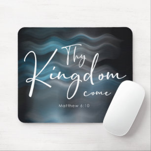 Mousepad O Reino Teu Veio A Bíblia De Script Moderno Verso