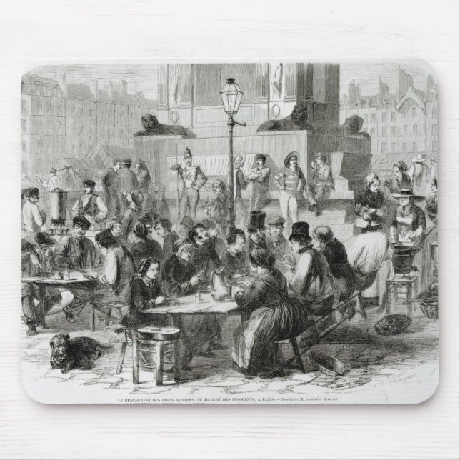 Mousepad O restaurante dos pés molhados (Frente)