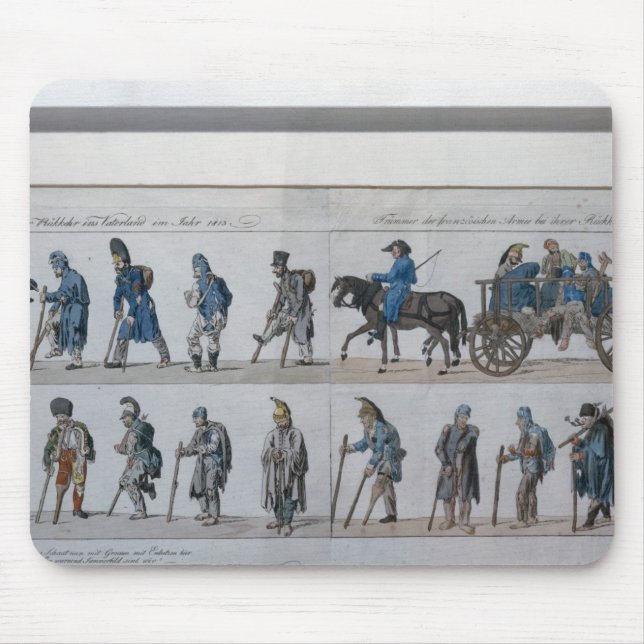 Mousepad O retorno do exército francês derrotado de (Frente)