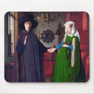 Mousepad O Retrato Arnolfini, Jan van Eyck
