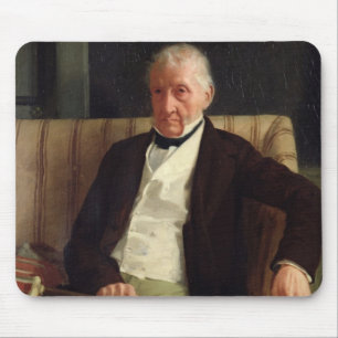 Mousepad O retrato de Edgar Degas de Hilário desgaseific