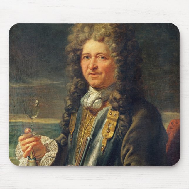 Mousepad O retrato presumiu ser Sebastien le Prestre (Frente)