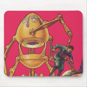 Mousepad O robô estrangeiro da ficção científica do vin