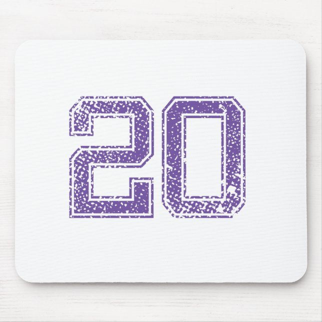 Mousepad O roxo ostenta o número 20.png de Jerzee (Frente)