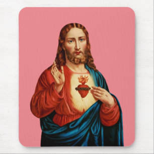 Mousepad O Sagrado Coração de Jesus