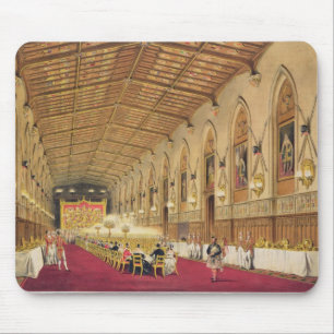 Mousepad O Salão de St George, castelo de Windsor, 1838