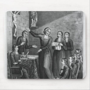 Mousepad O Santo veneralvelmente Jean-Baptiste de La Salle