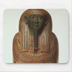 Mousepad O sarcófago de Psamtik mim (664-610 BC) tarde por