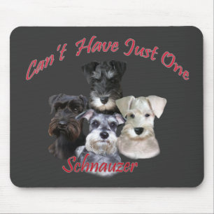 Mousepad O Schnauzer não pode ter apenas um