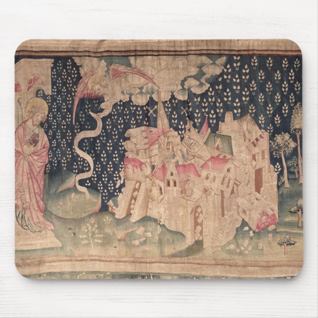 Mousepad O segundo anjo anuncia a queda de Babylon (Frente)