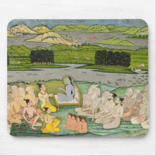 Mousepad O Shuku prudente Deva que endereça o rei Parikshit