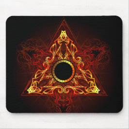 Mousepad O Sigilo da Chama