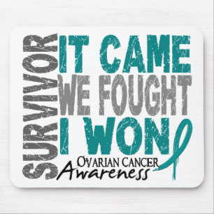 Mousepad O sobrevivente que do câncer de ovário veio nós