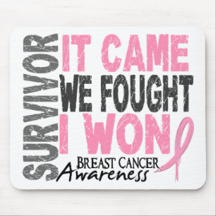 Mousepad O sobrevivente que do cancro da mama veio nós