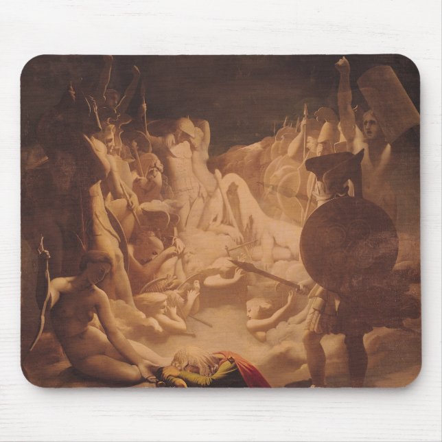 Mousepad O sonho de Ossian, 1813 (Frente)