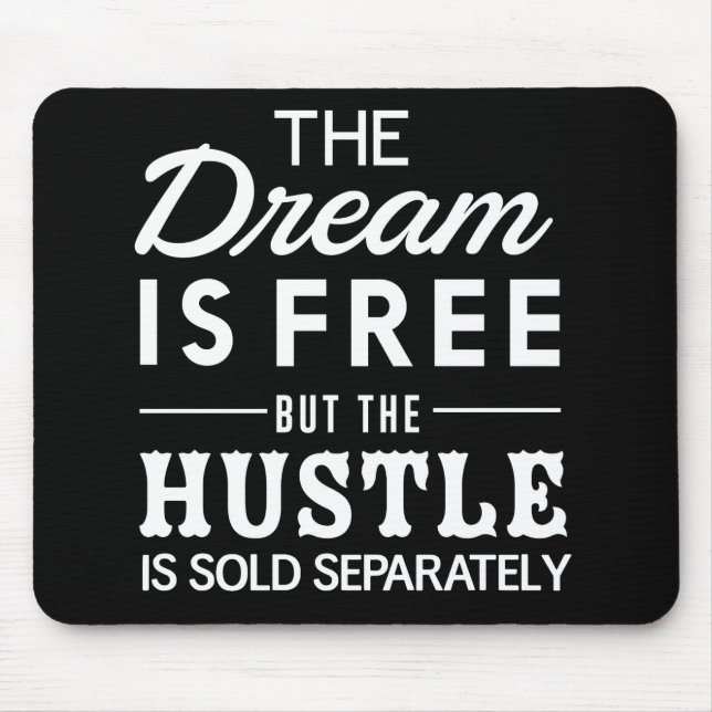 Mousepad O Sonho É Livre (Frente)