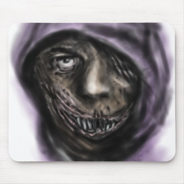 Mousepad O sorriso escuro (Frente)