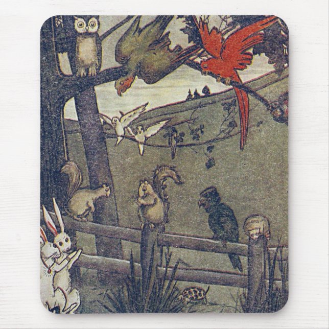 Mousepad O Sr. Owl Dá Uma Festa (Frente)