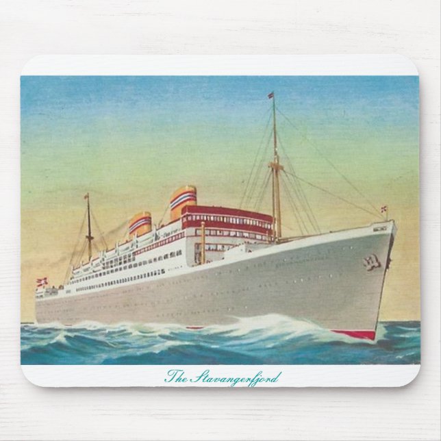 Mousepad O Stavangerfjord (Frente)