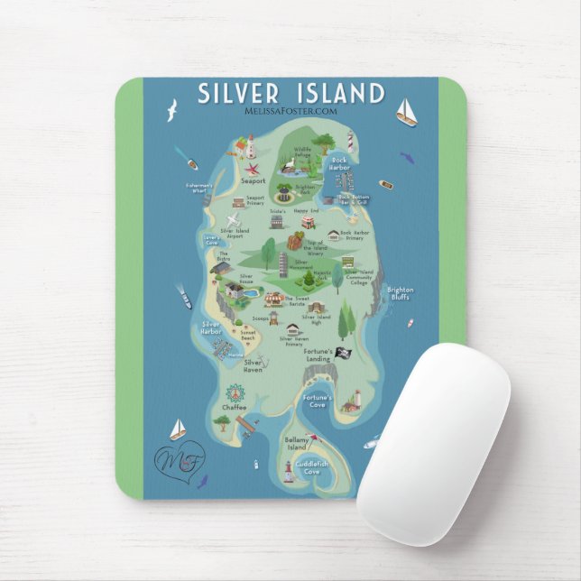 Mousepad O Steeles no Mouse Island (Com mouse)