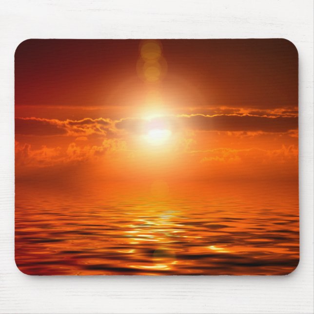 Mousepad O Sunset Mais Perfeito (Frente)