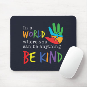 Mousepad O Suporte A Sensibilização Autismo Seja Amável No