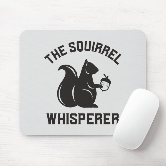 Mousepad O Sussuro de Esquilo | Squirrel Lover (Com mouse)