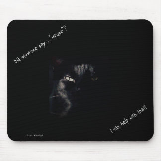Mousepad O tapete do rato de Blackie