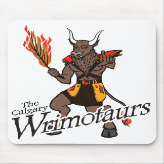 Mousepad O tapete do rato de Calgary Wrimotaurs