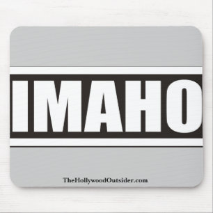 Mousepad O tapete do rato do estranho IMAHO de Hollywood