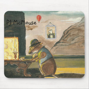 Mousepad O tapete do rato do PJ McMouse