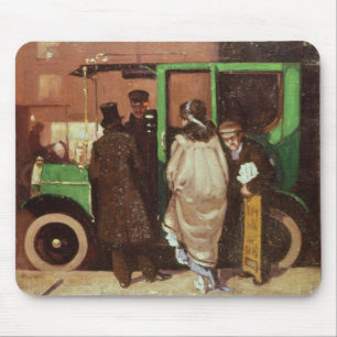 Mousepad O táxi de táxi, c.1908-10