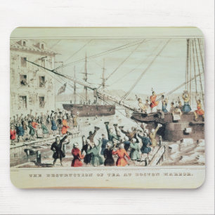 Mousepad O tea party de Boston, 1846