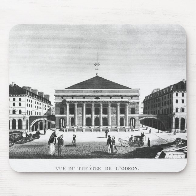 Mousepad O teatro de l'Odeon, c.1830 (Frente)