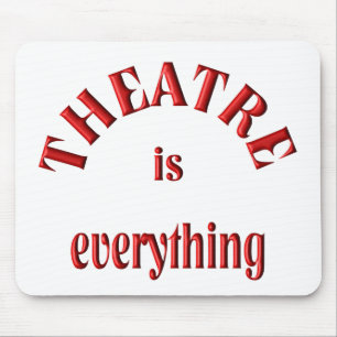 Mousepad O teatro é tudo