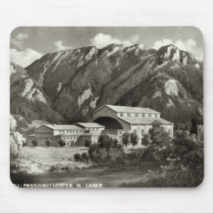 Mousepad O teatro em Oberammergau, 1930