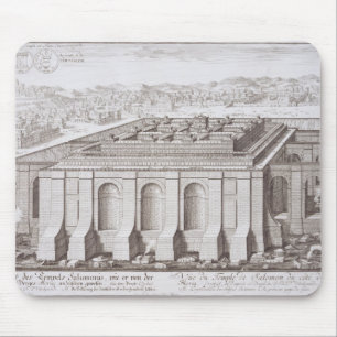 Mousepad O templo de Solomon, Jerusalem, 'de Entwurf ei